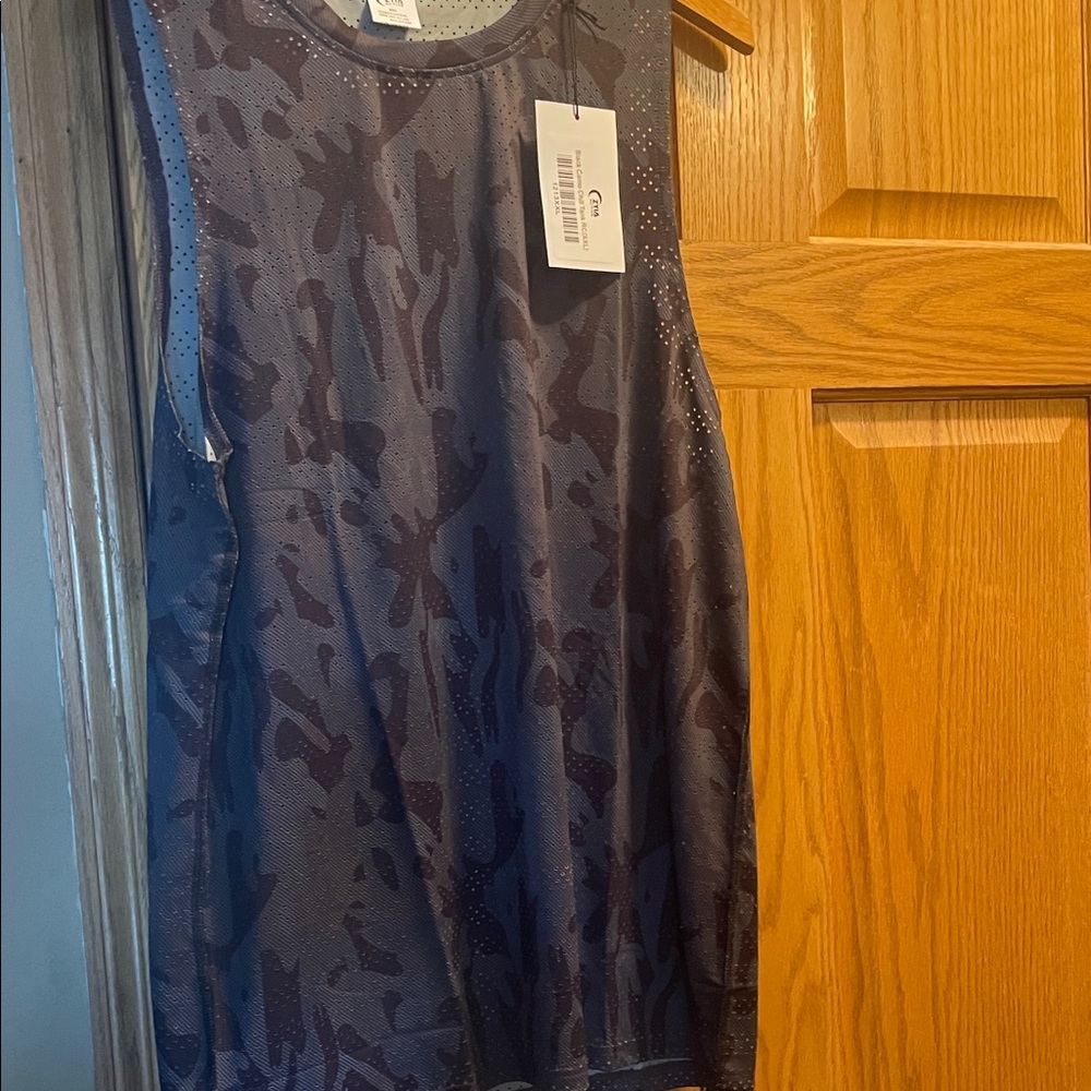 ZYIA Black Camo Chill Tank